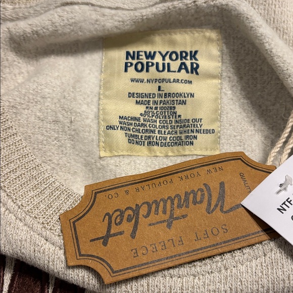 New York Popular Fleece NEW YORK Sweatshirt - Picture 6 of 7